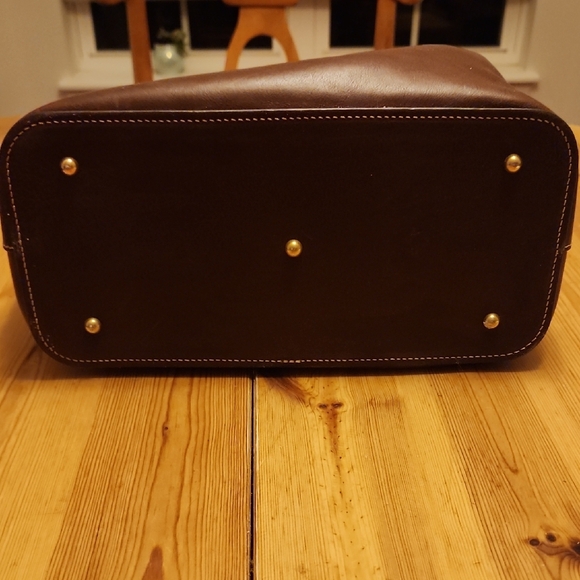 Dooney & Bourke Dark Brown Leather Handbag - Picture 3 of 3